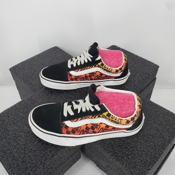 VANS OLD SKOOL LOGO FLAME SHOES MEN 5 WOMEN SIZE 6.5 SNEAKERS - Picture 7 of 12